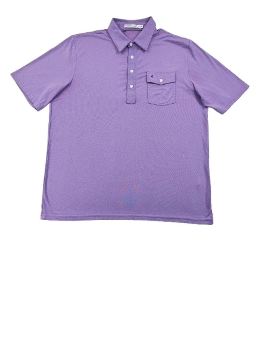 Criquet Pima Cotton Men's XL Purple Pink Players Shirt Stretch Golf Polo Casual